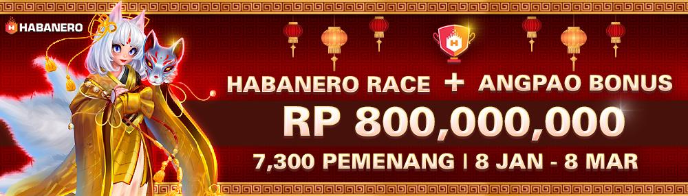 Habanero Race and Angpao Bonus